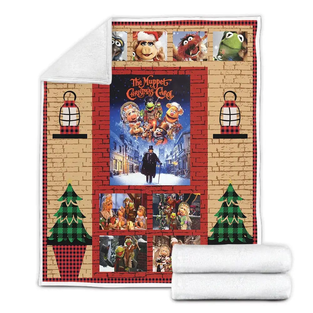 The Muppet Christmas Carol Fleece Blanket 