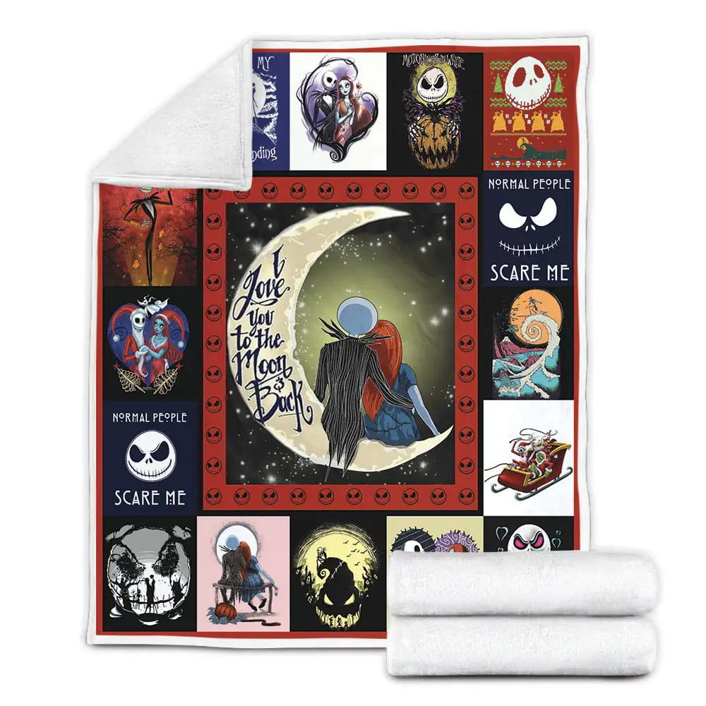 The Nightmare Before Christmas Fleece Blanket 