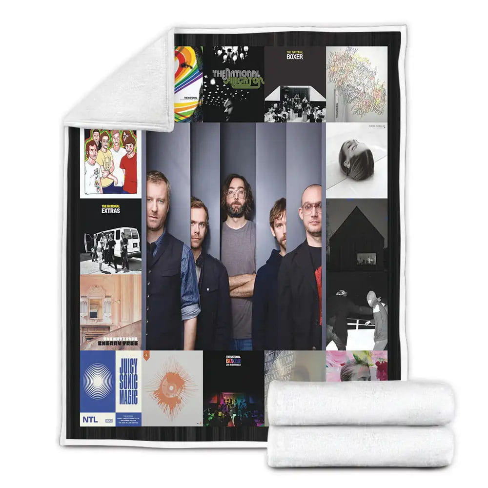 The National Album Covers Fleece Blanket Gift For Mothers Day Fathers Day