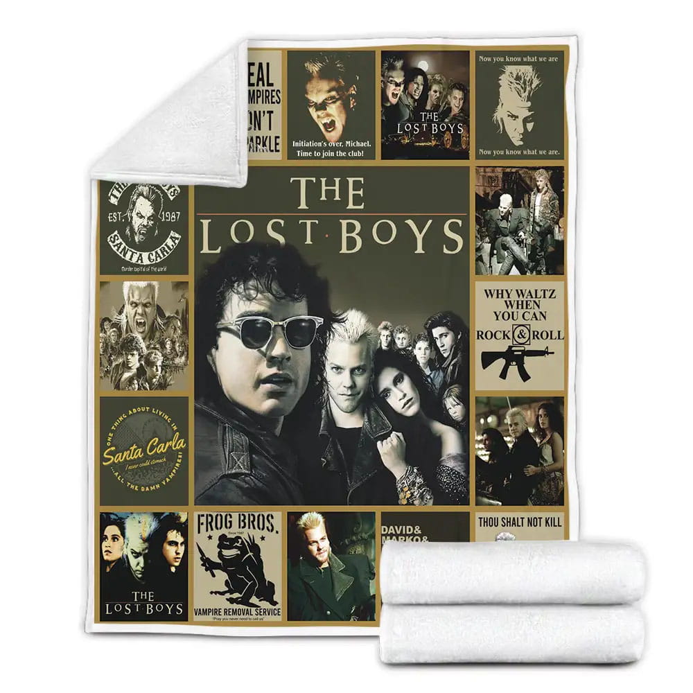 The Lost Boys Fleece Blanket Gift For Wife Husband