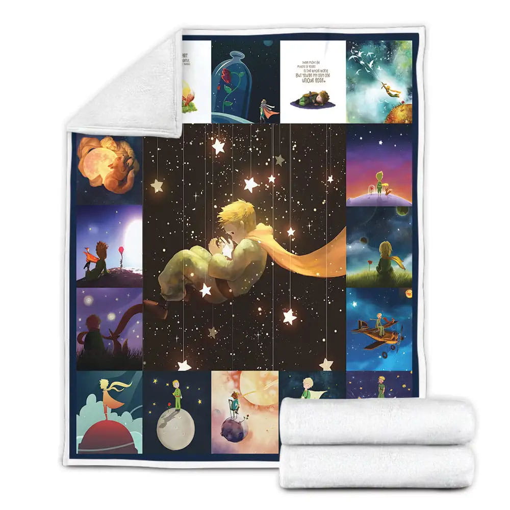 The Little Prince Fleece Blanket Gift For Birthday Halloween Christmas