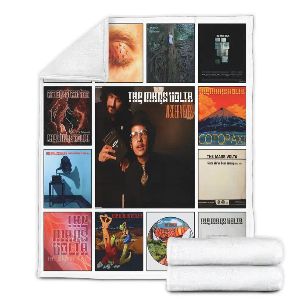 The Mars Volta Albums Fleece Blanket Gift For Wife Husband