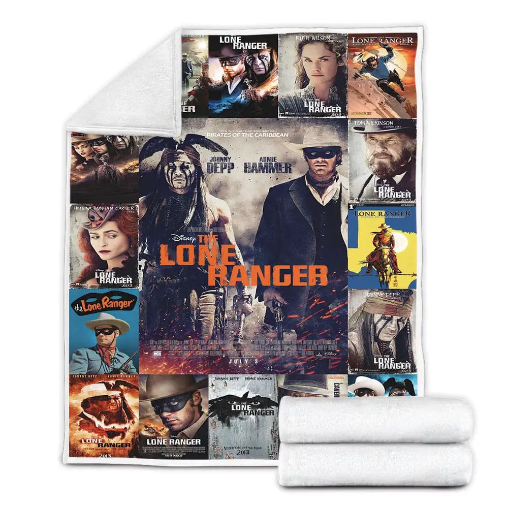 The Lone Ranger Fleece Blanket Gift For Besties