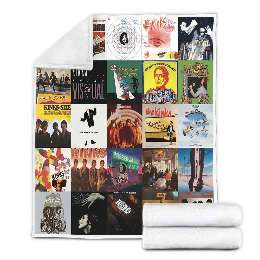 The Kinks Fleece Blanket Gift For Wife Husband