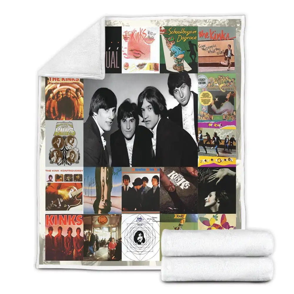The Kinks Fleece Blanket 