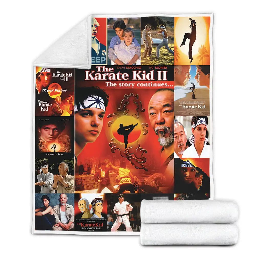 The Karate Kid Fleece Blanket 