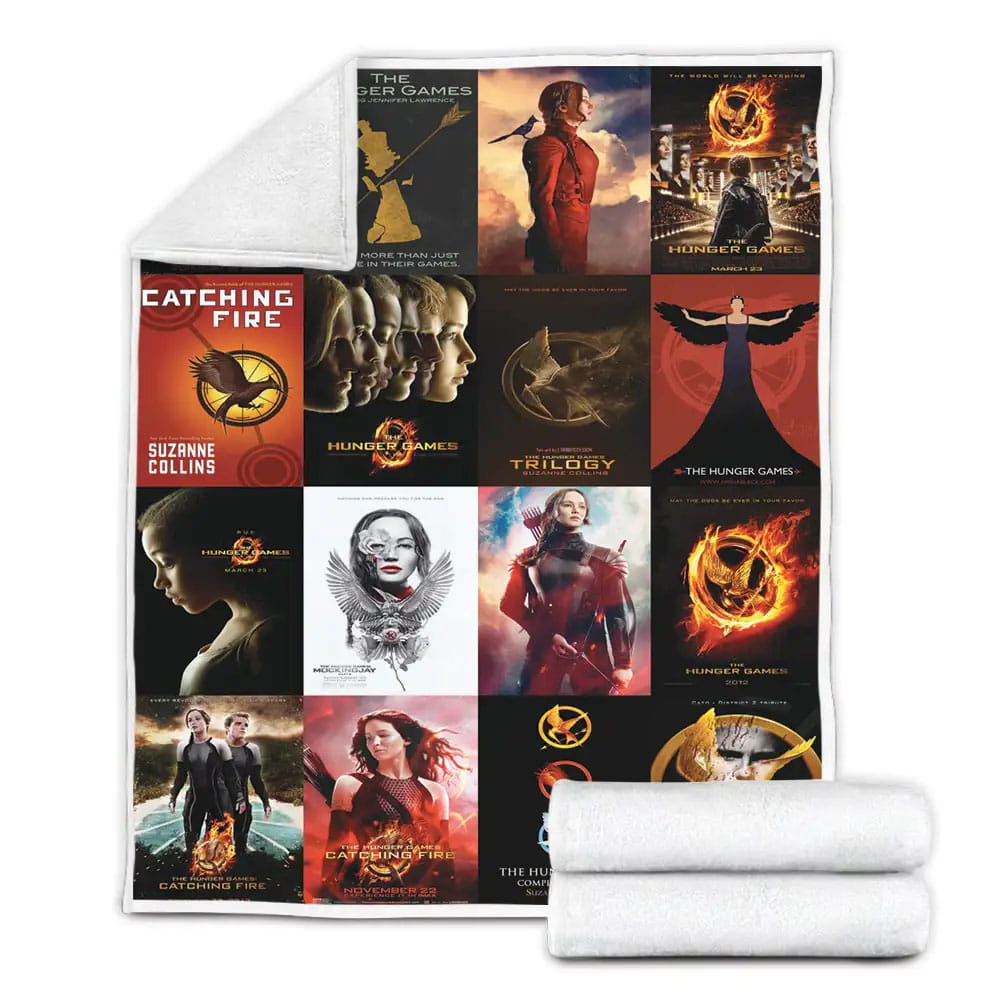 The Hunger Games Fleece Blanket Gift For Wife Husband