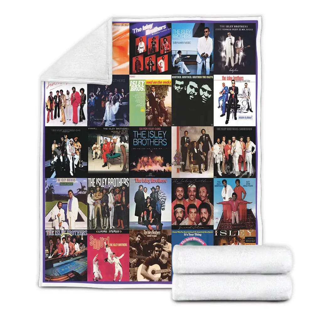 The Isley Brothers Fleece Blanket Gift For Wife Husband
