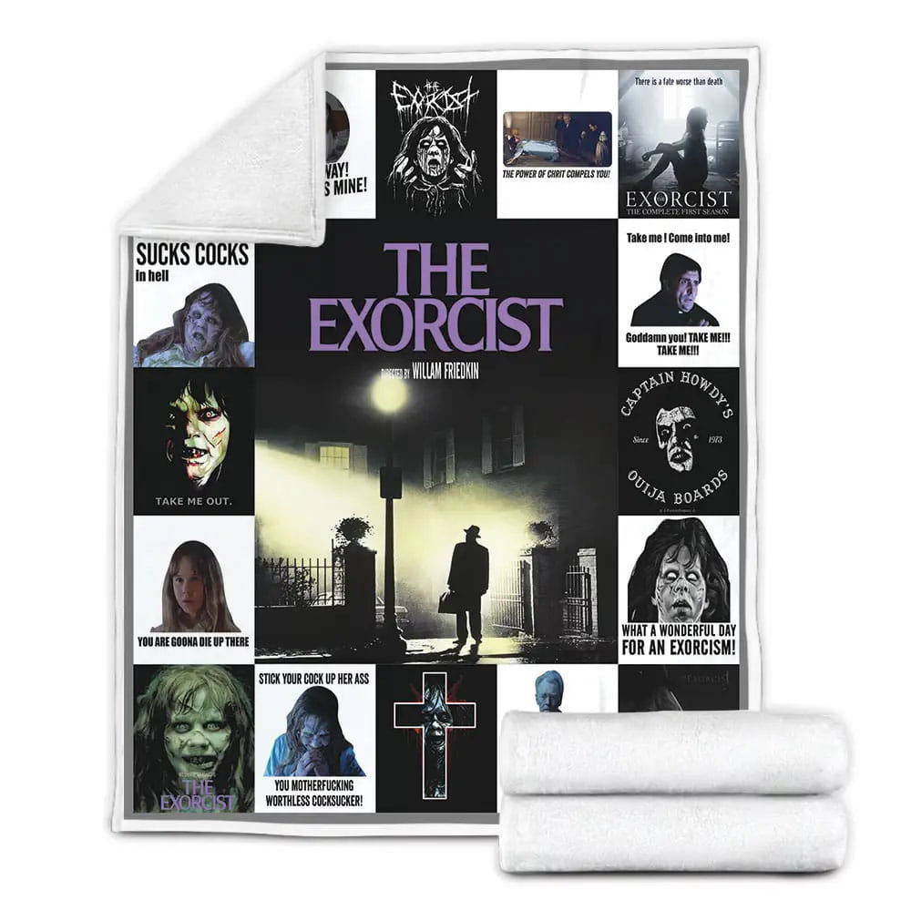 The Exorcist Fleece Blanket Gift For Besties