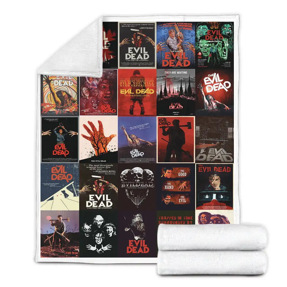The Evil Dead Fleece Blanket Gift For Wife Husband