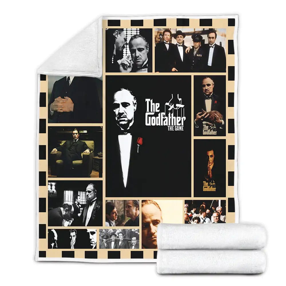 The Godfather Movies Gift Fleece Blanket Gift For Mothers Day Fathers Day