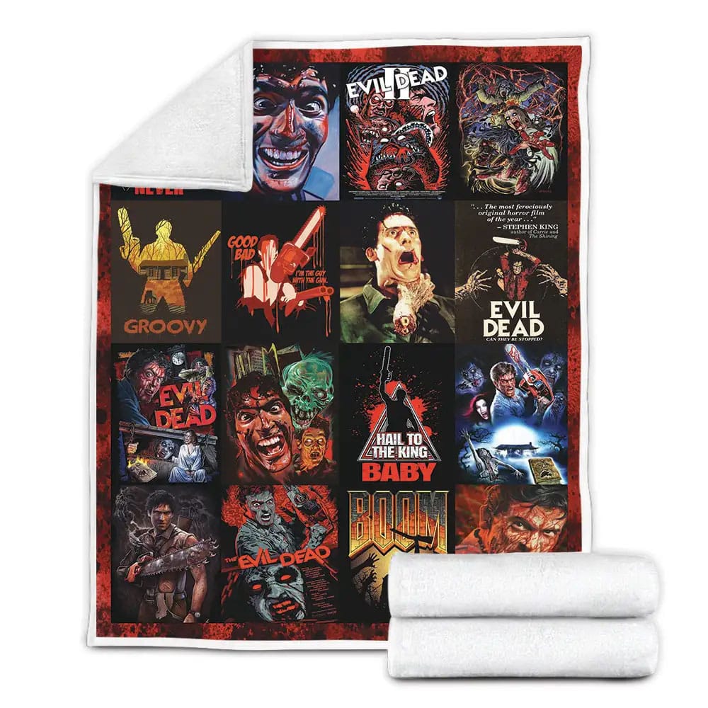 The Evil Dead Fleece Blanket Gift For Besties
