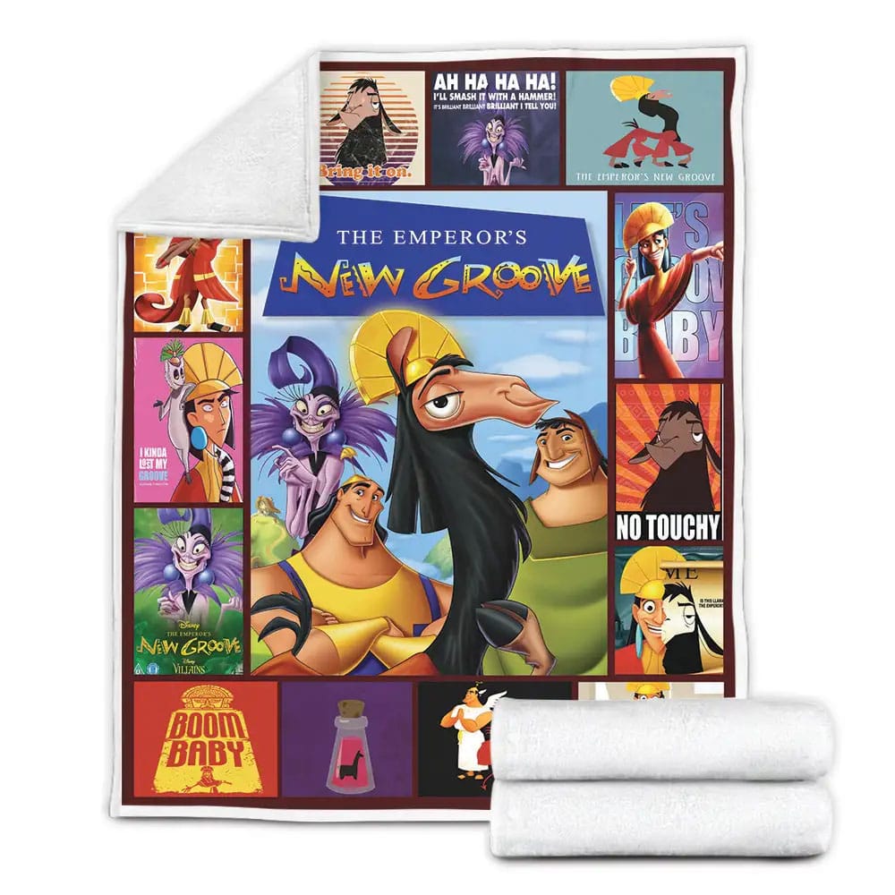 The Emperors New Groove Fleece Blanket Gift For Birthday Halloween Christmas