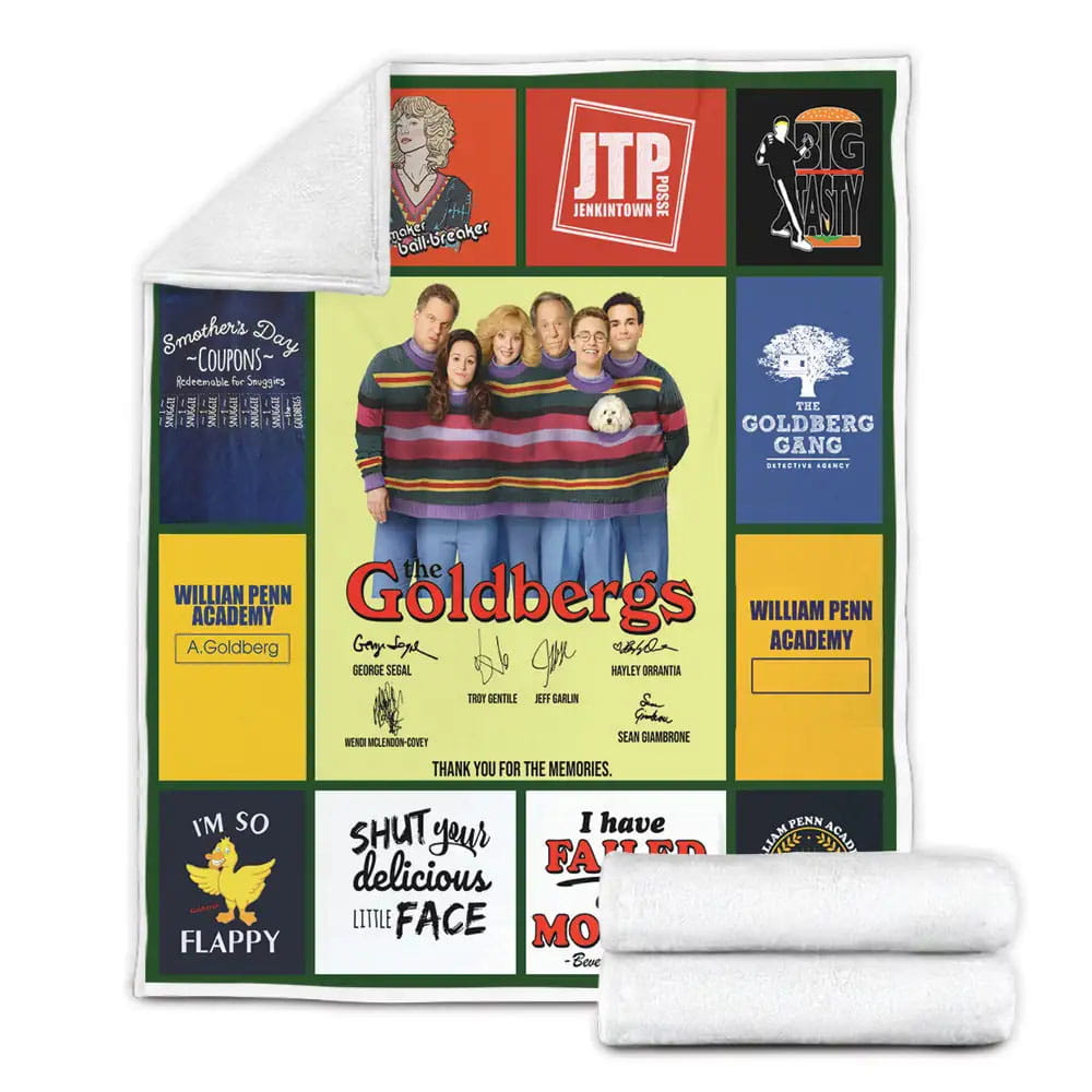 The Goldbergs Fleece Blanket Gift For Besties
