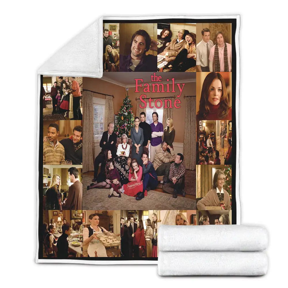 The Family Stone Poster Fleece Blanket Gift For Wife Husband