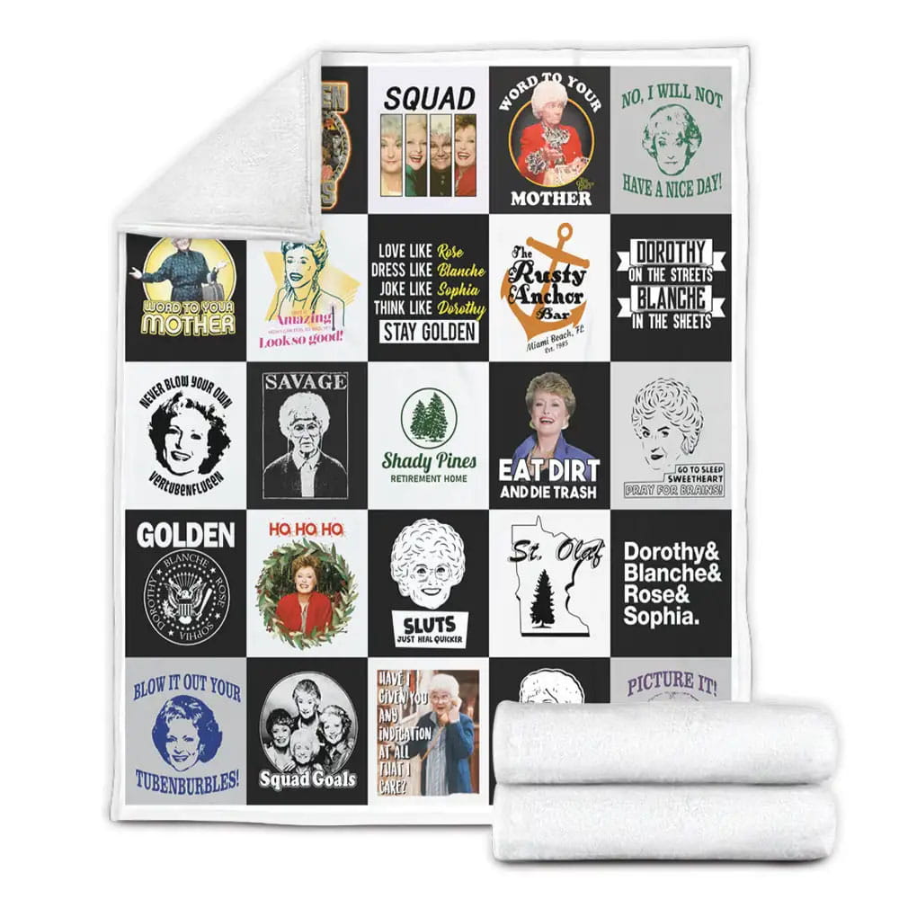The Golden Girls Fleece Blanket 