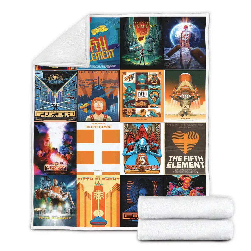 The Fifth Element Fleece Blanket Gift For Wife Husband