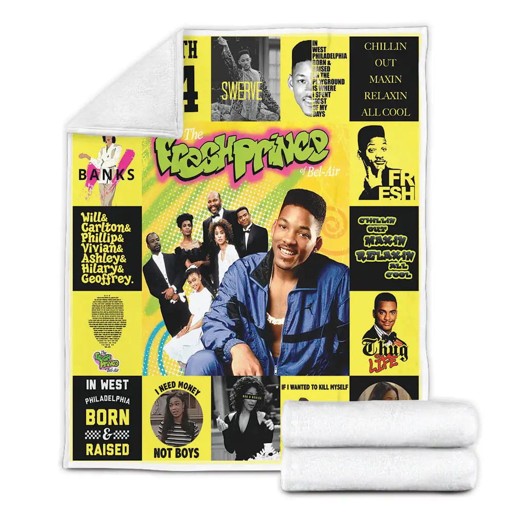 The Fresh Prince Of Bel-Air Fleece Blanket 
