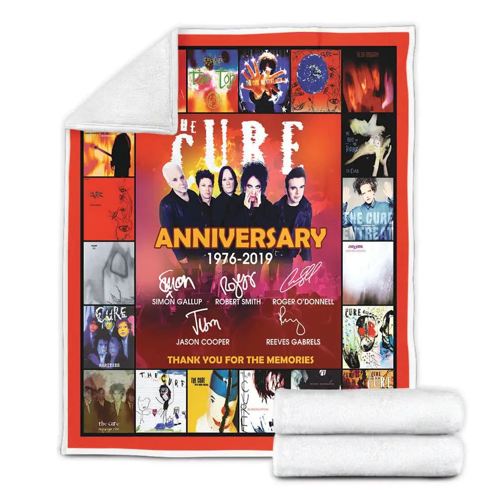 The Cure Fleece Blanket Gift For Mothers Day Fathers Day