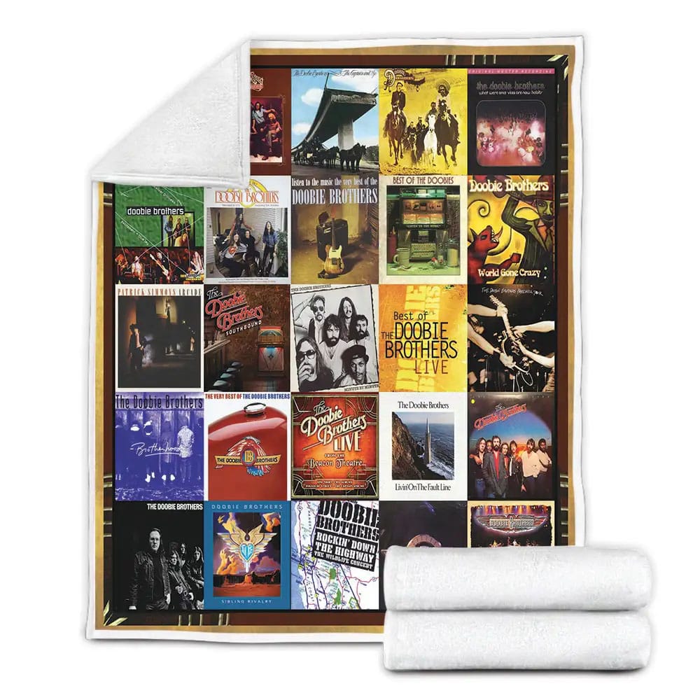 The Doobie Brothers Albums Cover Poster Fleece Blanket Gift For Besties