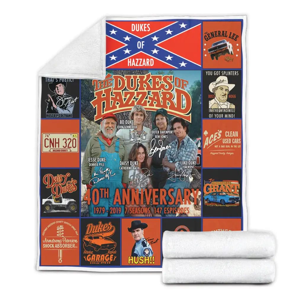 The Dukes Of Hazzard Fleece Blanket 