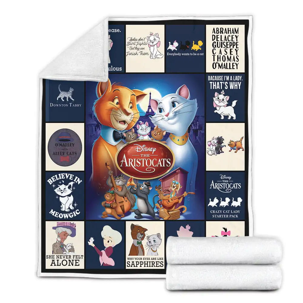 The Aristocats Fleece Blanket 