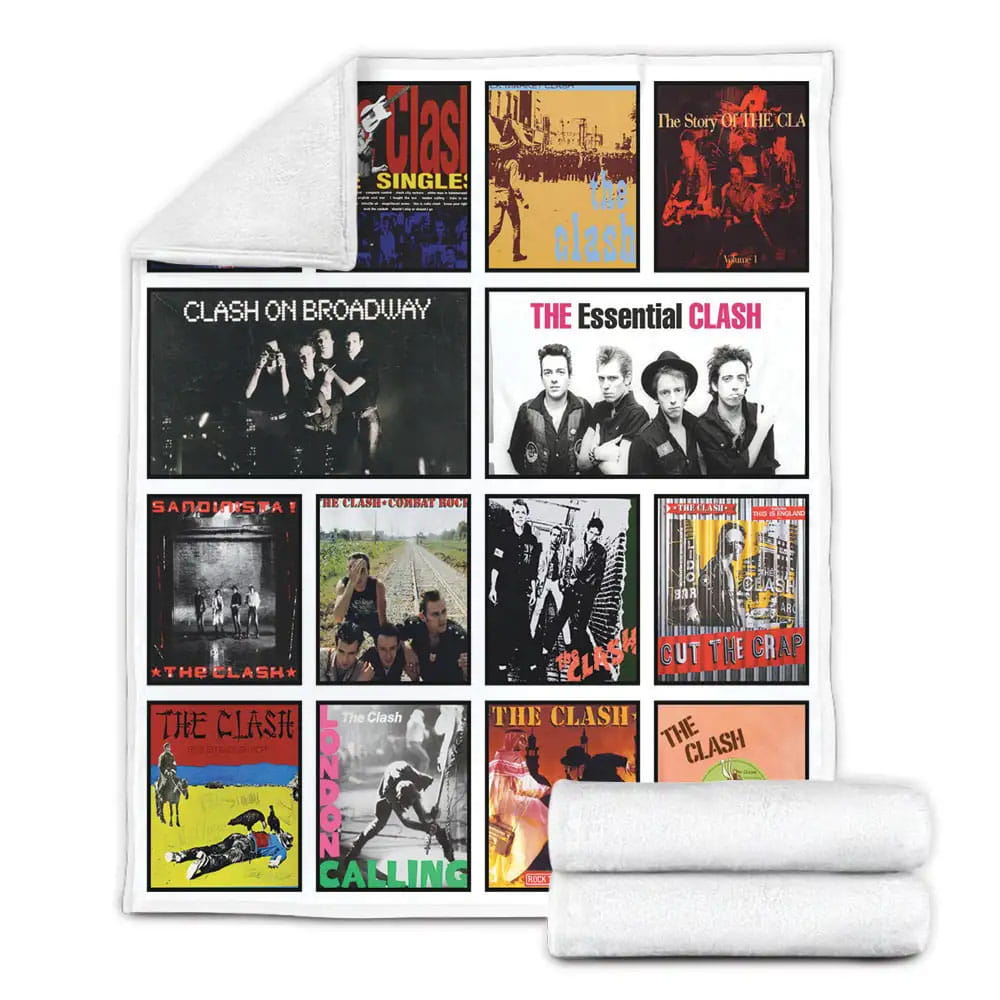 The Clash Fleece Blanket 