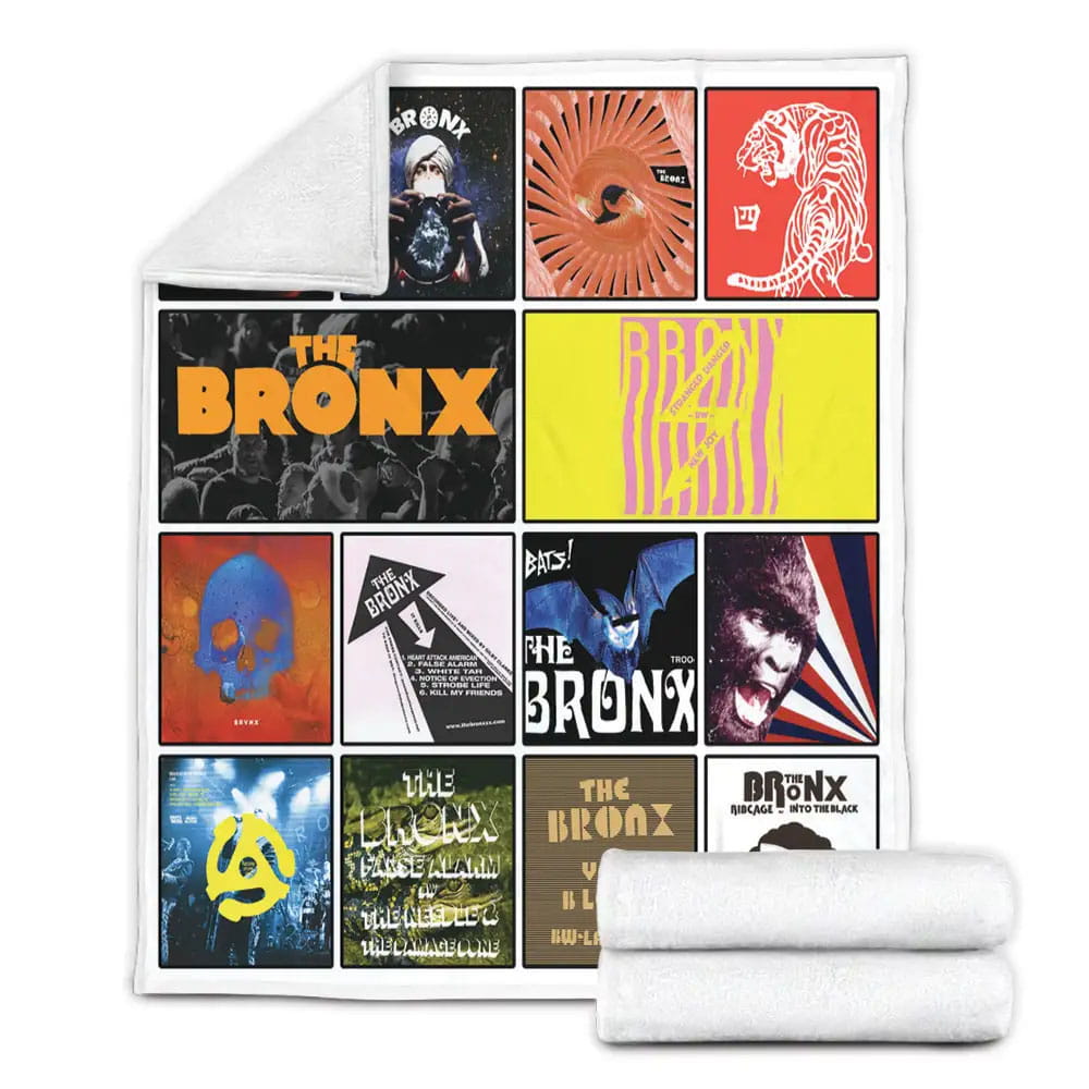 The Bronx Album Covers Fleece Blanket Gift For Birthday Halloween Christmas