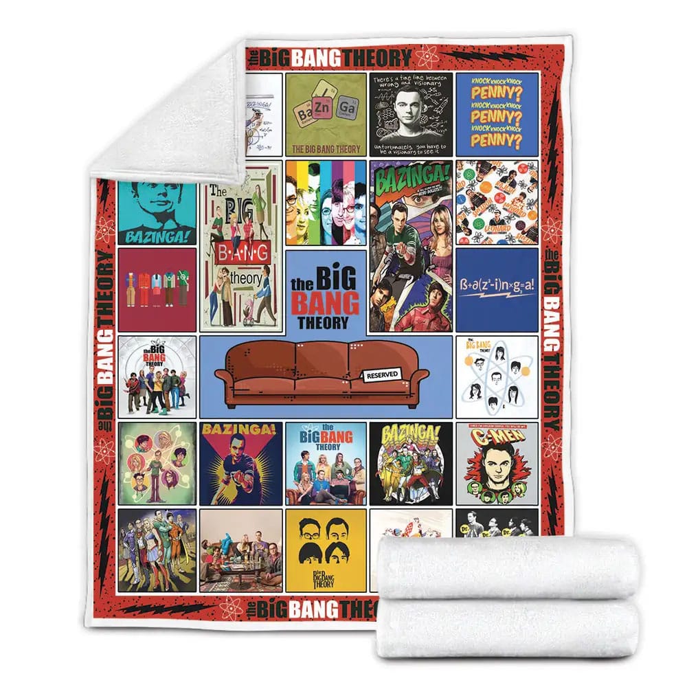 The Big Bang Theory Fleece Blanket 