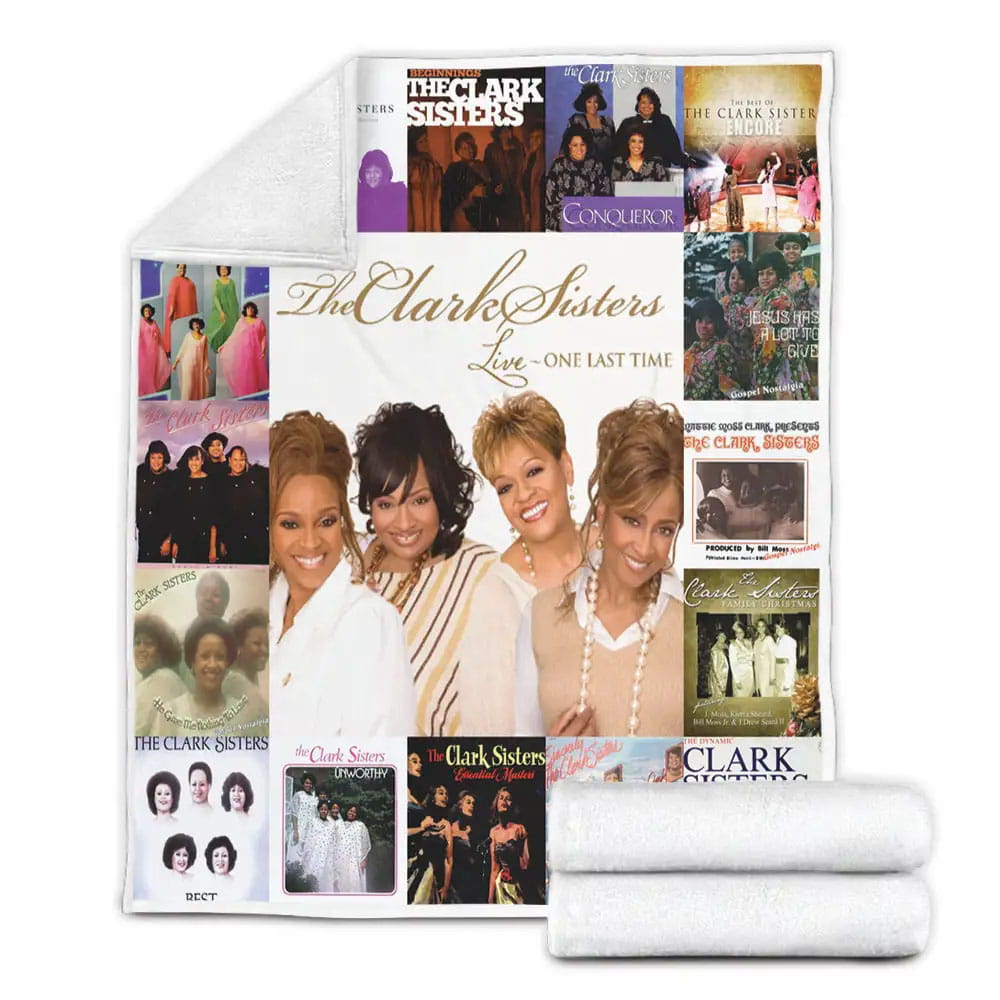 The Clark Sisters Albums Fleece Blanket Gift For Besties