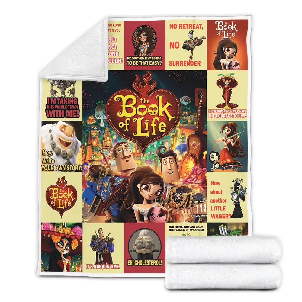 The Book Of Life Fleece Blanket Gift For Besties