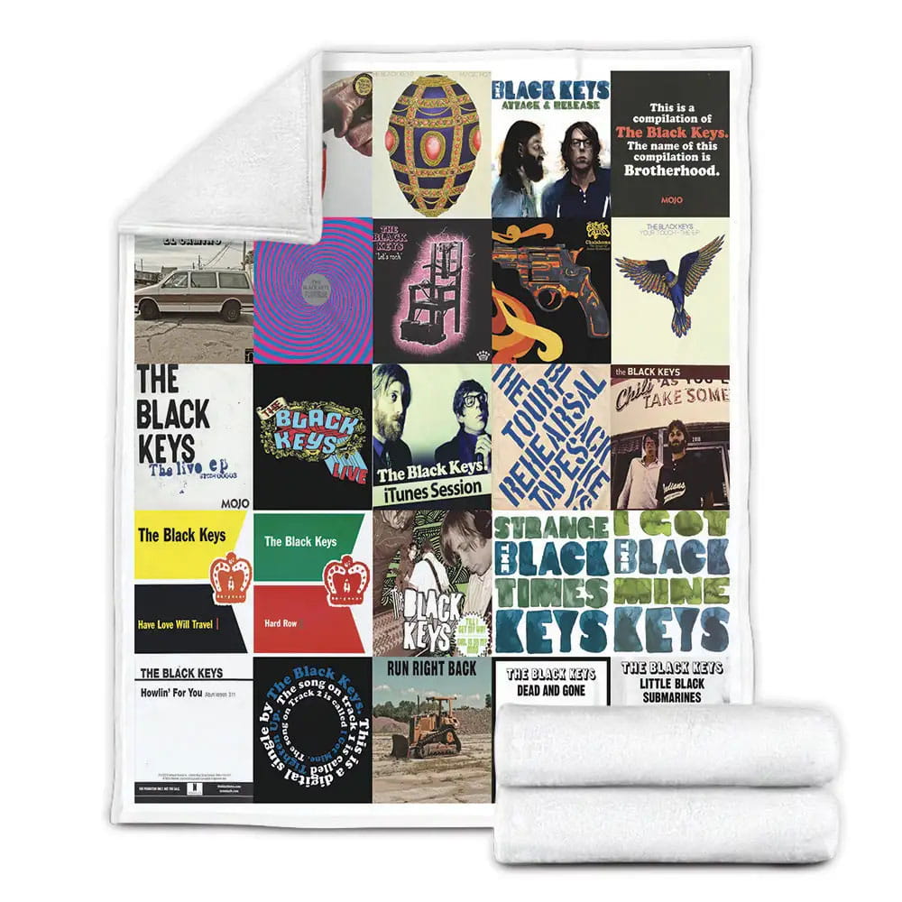 The Black Keys Fleece Blanket Gift For Mothers Day Fathers Day