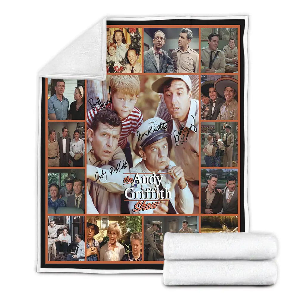 The Andy Griffith Show Fleece Blanket Gift For Mothers Day Fathers Day