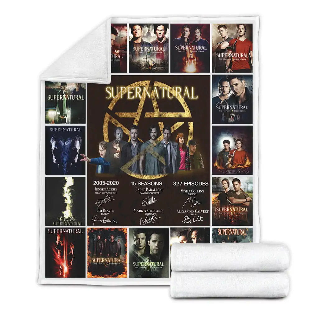 Supernatural Fleece Blanket 