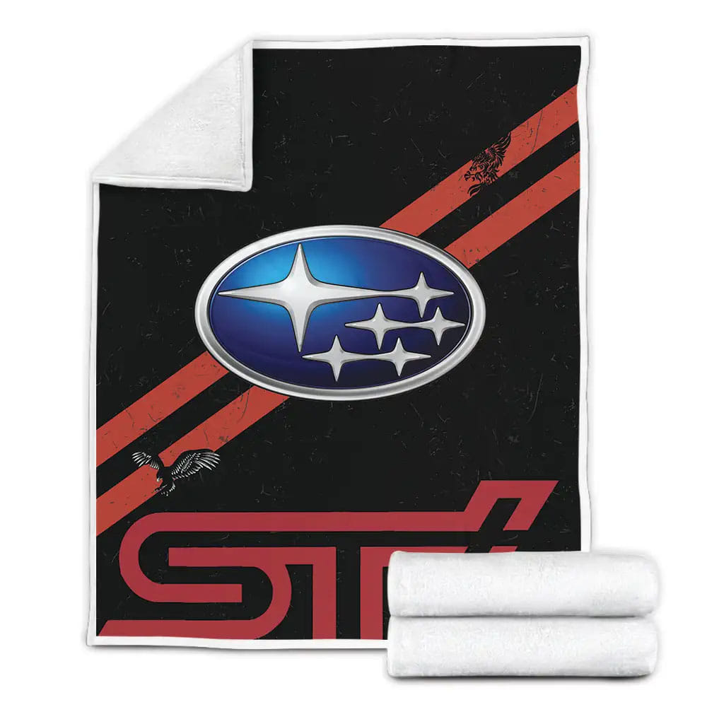 Subaru Fleece Blanket Gift For Besties