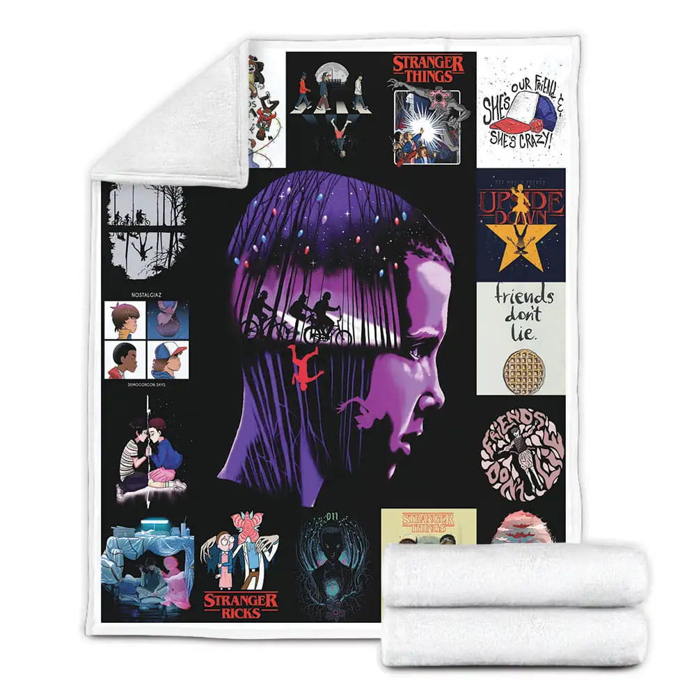 Stranger Things Fleece Blanket 