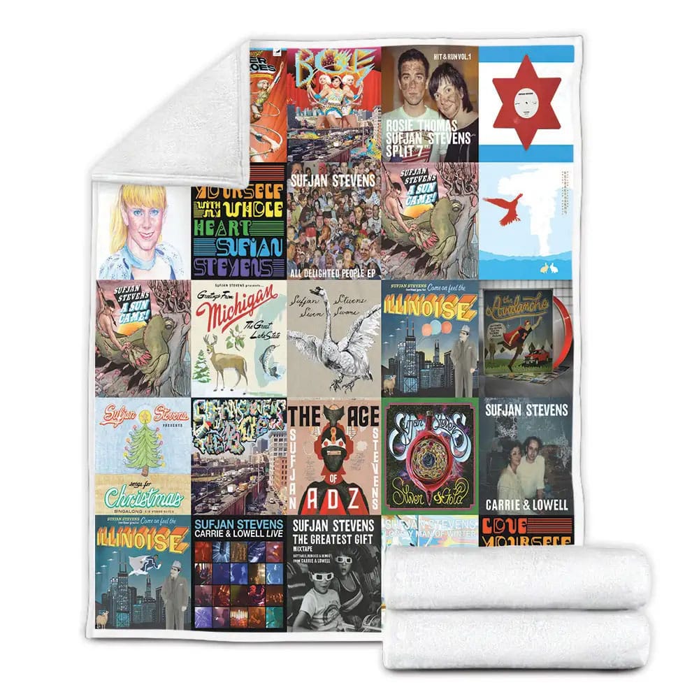 Sufjan Stevens Fleece Blanket Gift For Besties