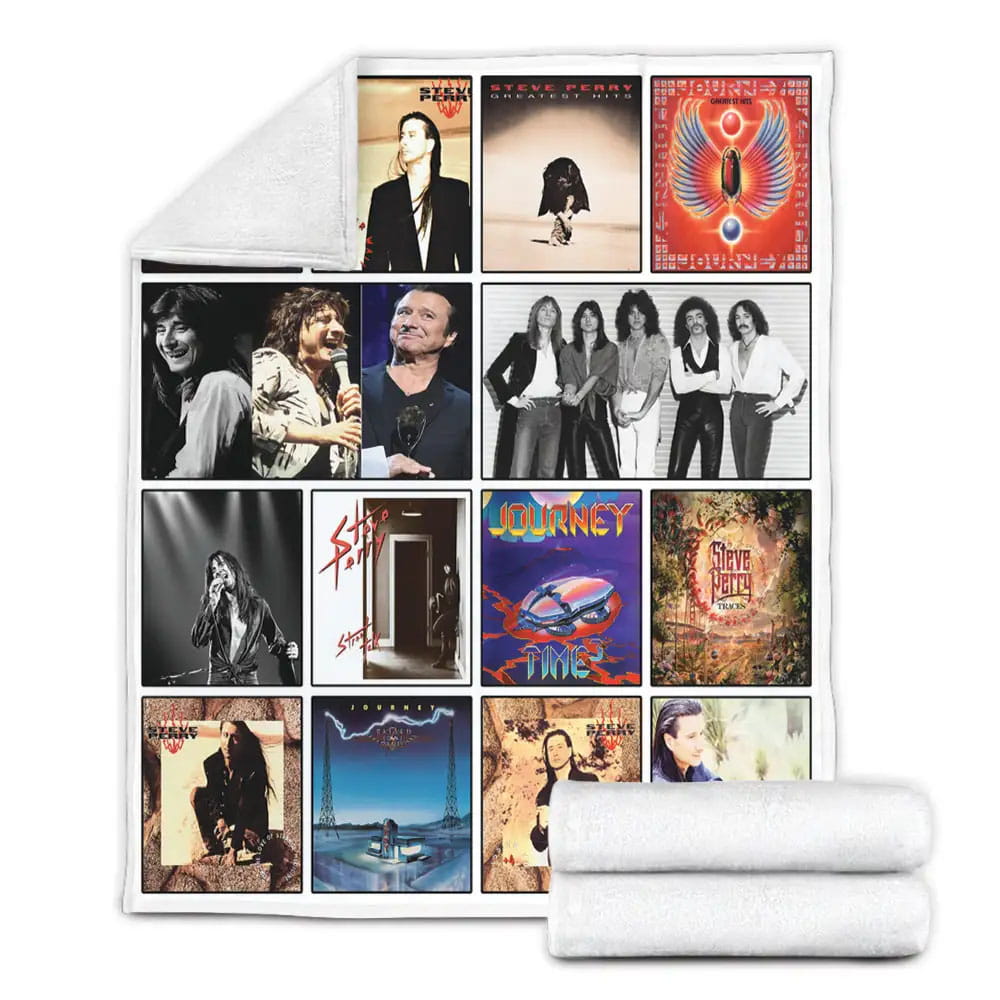 Steve Perry Fleece Blanket Gift For Mothers Day Fathers Day