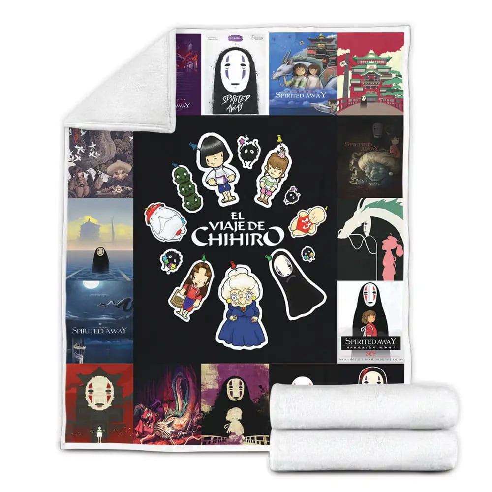 Spirited Away Fleece Blanket 