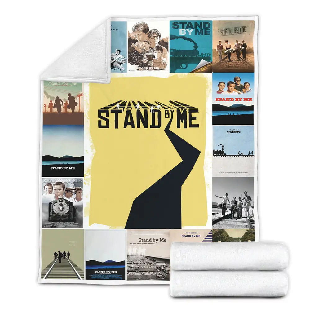 Stand By Me Fleece Blanket Gift For Mothers Day Fathers Day