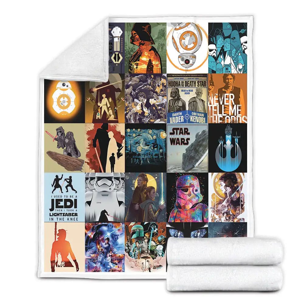 Star Wars Fleece Blanket Gift For Besties