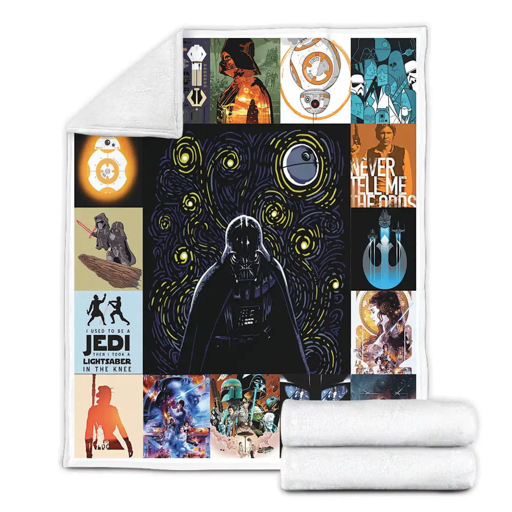 Star Wars Fleece Blanket Gift For Wife Husband