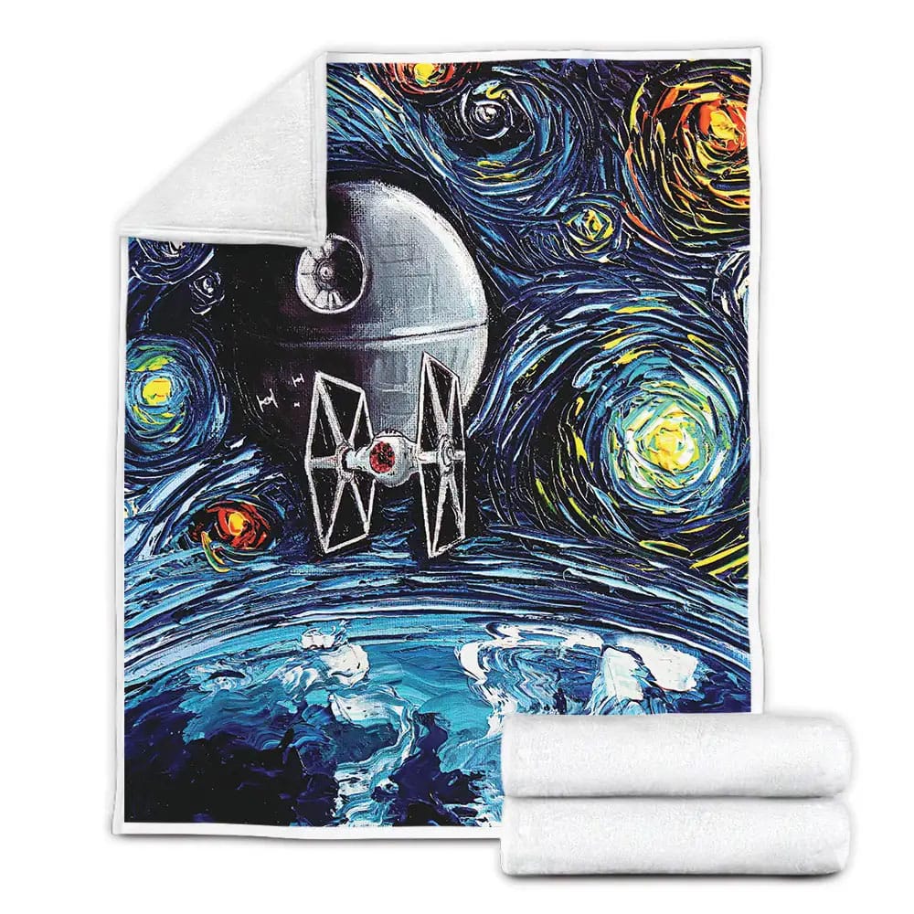 Star Wars  Abstract Art Fleece Blanket Gift For Birthday Halloween Christmas