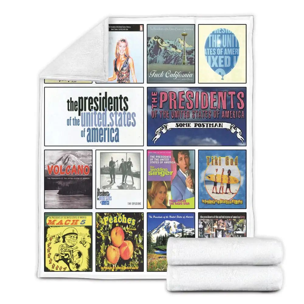 The Presidents of the United States of America Fleece Blanket 