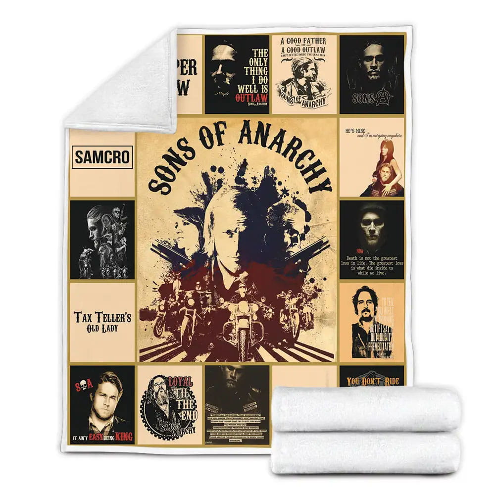 Sons Of Anarchy Fleece Blanket 