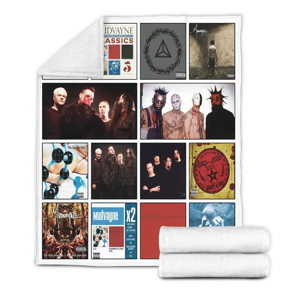 Mudvayne Fleece Blanket 