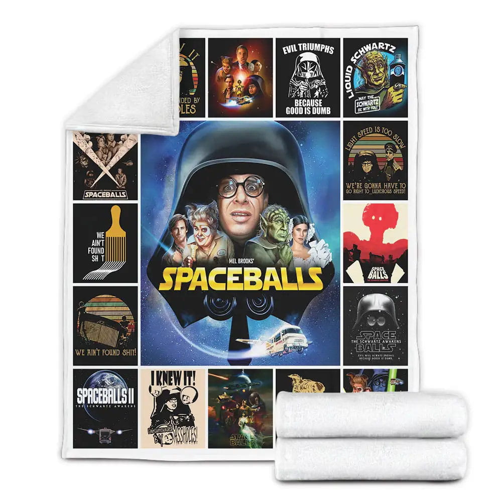 Spaceballs Fleece Blanket 