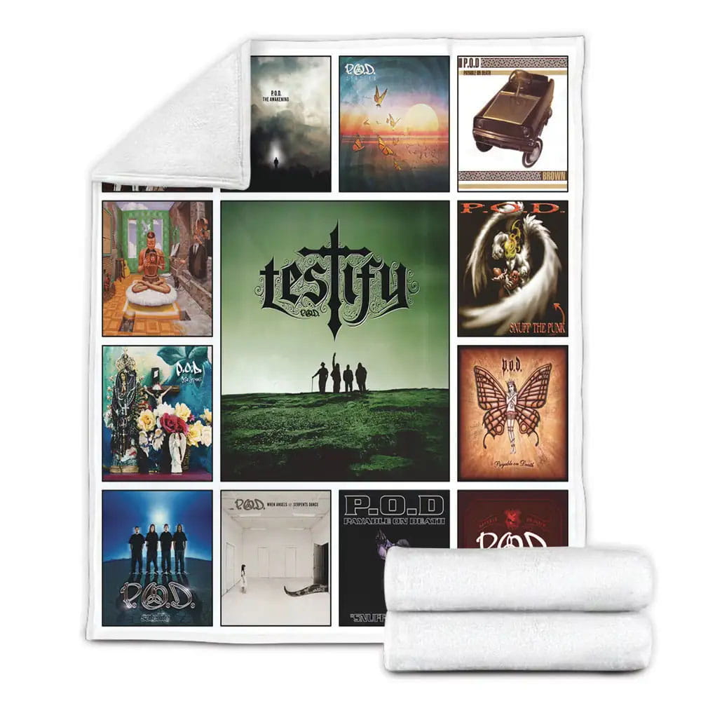 P.O.D Fleece Blanket 