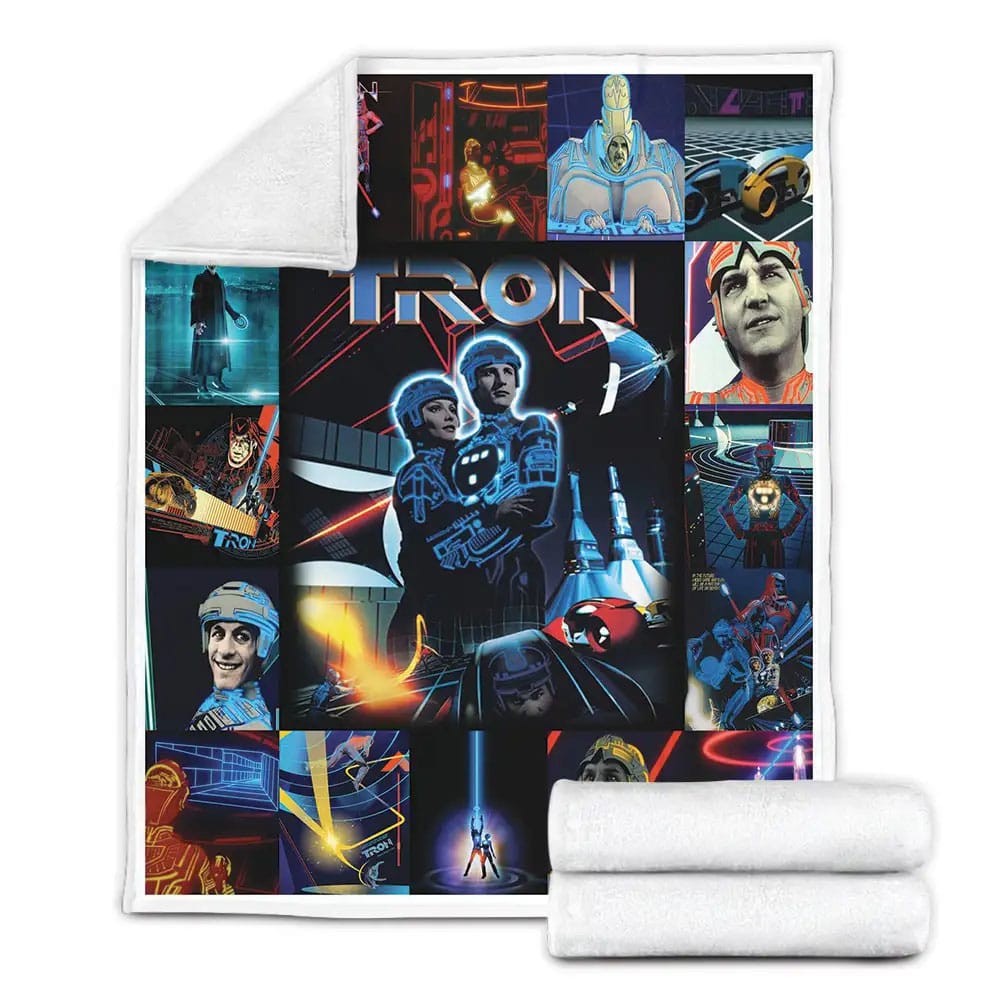 Tron Fleece Blanket Gift For Besties
