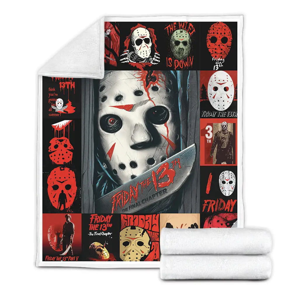 Friday the 13th Fleece Blanket 